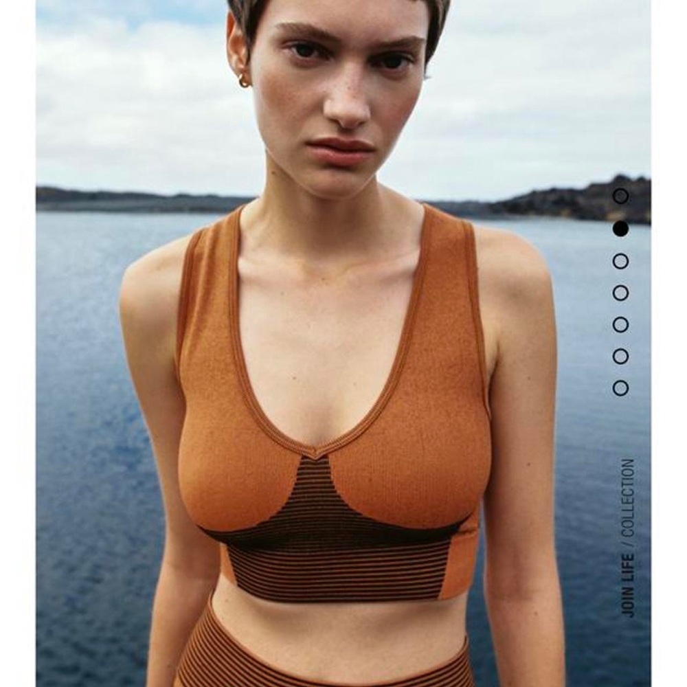 🆕 Seamless Jacquard Top - Picture 2 of 6